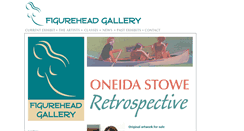 Desktop Screenshot of figureheadgallery.com